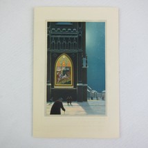 Goes Lithography Co. Chicago Holiday Church Stationery Sample Vintage 1930s - £7.86 GBP