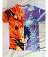 Naruto Uzumaki All Over Print shirt Short Sleeve shirt M - £16.37 GBP