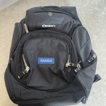 Ogio Backpack Black Namsa 8 pockets hiking traveling adjustable zippers - £21.37 GBP