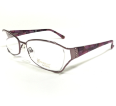 Safilo Eyeglasses Frames EMOZIONI 4346 0NEH Purple Crystals Semi Rim 52-... - £40.80 GBP