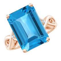 Authenticity Guarantee

ANGARA Natural 10.03 Ct Emerald Cut Swiss Blue Topaz ... - £1,248.41 GBP