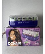 Conair Easy Start Hairsetter 20 Rollers 3 Different Sizes W Clips Works ... - £16.74 GBP