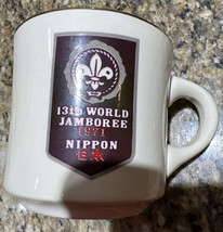 Vintage Boy Scouts BSA 13th World Jamboree Ceramic Mug/Cup 1971 Japan Ni... - £11.12 GBP