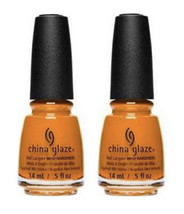 2 PACK China Glaze Nail Polish, Takes Two to Mango 1722 - $12.86