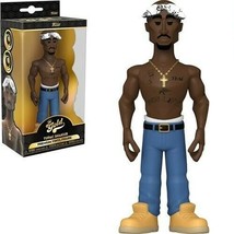 NEW SEALED 2022 Funko Gold Tupac Shakur 2Pac 5" Action Figure - $19.79