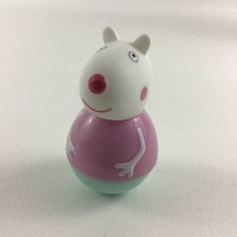 Peppa Pig Weebles Suzy Sheep 3&quot; Figure Character Toy Collectible 2013 Hasbro - $29.65