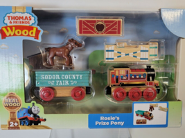 Thomas And Friends Wood Rosie&#39;s Prize Pony Train Set Horse Pony Fence Ma... - £18.44 GBP