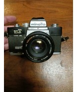 *Mint Rare Black/Crome* Minolta SRT Super Film Camera 50mm PF/1.7 As Is ... - $1,113.31 MXN