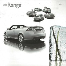 ORIGINAL Vintage 2009 Saab Model Range Brochure Sales Book - £23.25 GBP