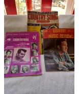 Country Music Mags 60&#39;s-70&#39;s Country Song Roundup, Music Review, Country... - $40.00