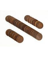 Rouleau De Cent Indiens 50 Pièces 1887, 1888, 1894 Bon Ou Mieux ! - $4,234.73 MXN