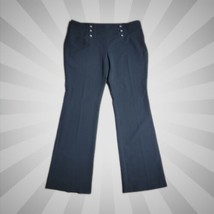 INC International Concepts Career Black Pants ~ Sz 16 ~ Mid Rise ~ 33&quot; Inseam - £17.69 GBP