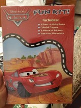 Disney PIXAR CARS Fun Kit Books Crayons Stickers and More Golden Books - £14.45 GBP