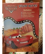 Disney PIXAR CARS Fun Kit Books Crayons Stickers and More Golden Books - $18.69