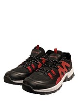 Nautica Backwoods Mens Black/Red Low Hiker Sneakers Shoes New w/o Box Si... - £31.57 GBP