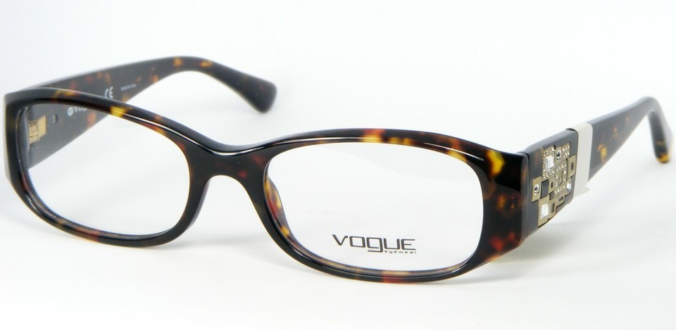 W/ TAG Vogue VO 2813-B W656 DARK TORTOISE EYEGLASSES VO2813B 51-17-135mm... - $59.40
