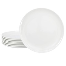 Gibson Elite White Peninsula 8 Piece 10.75 Inch Bone China Dinner Plate ... - $1,489.33 MXN