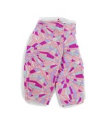 2000 Barbie Jewel Girl Prism Print Purple Pink Capri Knee Length Shorts ... - £4.69 GBP