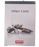 SATA jet X5500 HVLP 1.10 X I-NOZZLE SPRAY GUN X5500-HVLP-1.10-RPS w/2 cups - £735.97 GBP