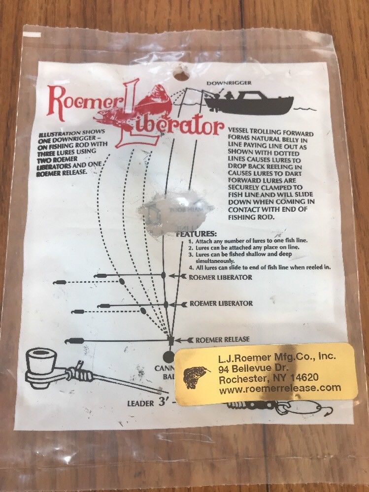 roemer liberator downrigger part Ships N 24h-RARE VINTAGE COLLECTIBLE - $16.81
