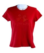 Petite Women&#39;s T-shirt Red Chip and Dale A Little Nutty Vintage Tshirt S... - €5,24 EUR