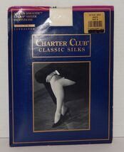 Charter Club Classic Pantyhose Size B Control Top Style 2510 White Stock... - $14.80