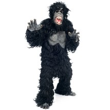 Paper Magic Gorilla Bodysuit with Latex Chest, Black, One Size - £31.89 GBP