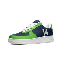 Seattle Seahawks Shoes Custom | Leather Seahawks Sneakers for Men &amp; Women - £74.91 GBP
