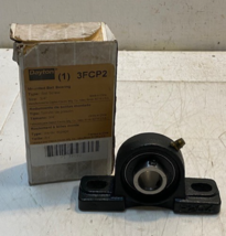 Dayton 3FCP2 Cast Iron Pillow Block UC204-12 Insert Bearing 5&quot; L 19mm Bore - $29.99