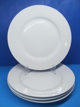 Royal Worcester Neo Classic Set Of 4 White 11&quot; Dinner Plates GUC Read Desc - £38.53 GBP