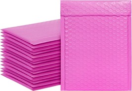50 Pack PINK Bubble Mailers 6x10 Inch PINK 50 Pack Poly Padded Envelopes 50 pcs - £17.29 GBP