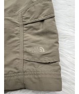 The North Face Mens Medium Paramount Trail Shorts Beige Nylon Belted DEF... - $11.88