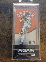 Jacob Degrom New York Mets MLB FiGPiN #S19 Collectible Pin Brand New - £12.04 GBP