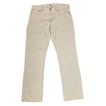 Old Navy Straight Leg Jeans Men Size 36x34 Big &amp; Tall Hi-Rise Beige 100%... - £15.78 GBP