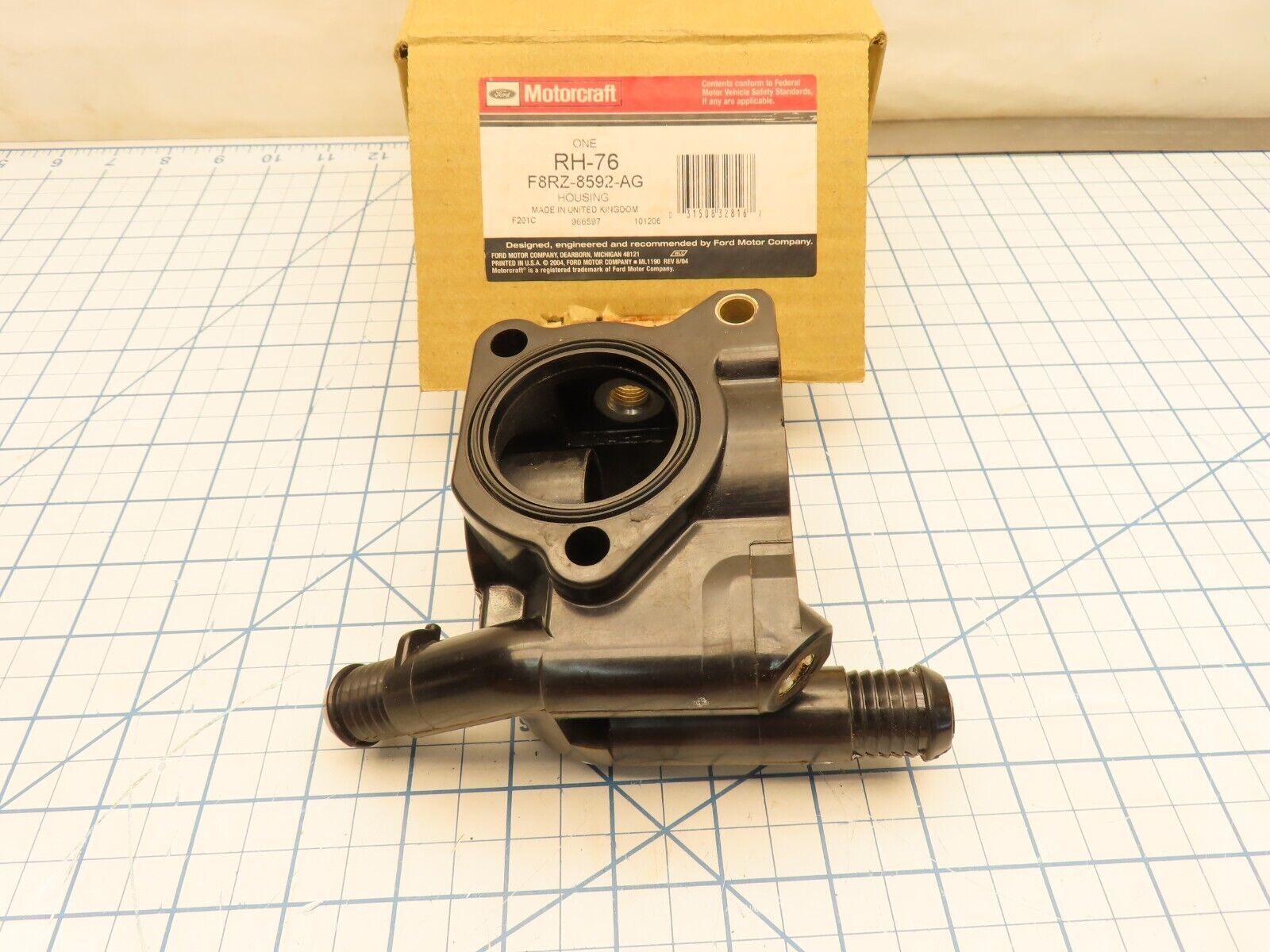 Ford F8RZ-8592-AG Thermostat Housing Bare RH-76 - $122.85