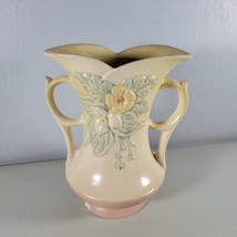 Hull Vase 1940s W6 7/5 Multicolor Yellow / Pink Vintage - £13.58 GBP