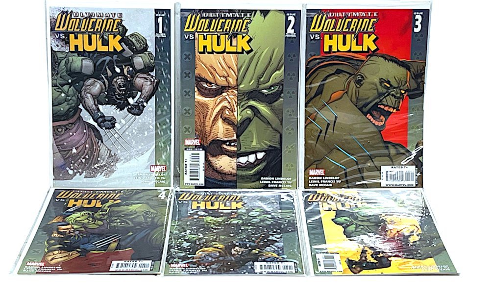 Marvel Comic books Ultimate wolverine vs. hulk #1-6 364247 - £13.66 GBP