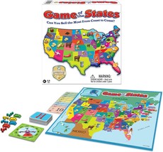 Game of The States with 1970&#39;s Artwork USA Children&#39;s Pick Up and Deliver Game f - £37.19 GBP