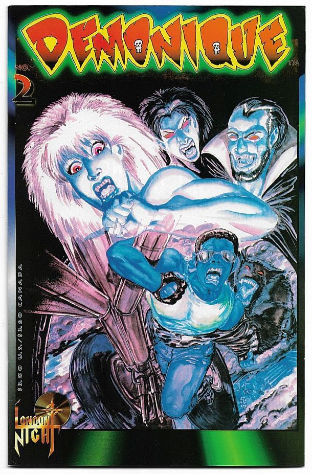 Demonique #2 (1995) *London Night / Cover Artwork By Sky Owens / Classic... - $4.00