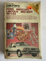 Ford Mid-Size Mercury Lincoln 1971-85 Chilton&#39;s Repair And Tune-Up Guide - £12.43 GBP