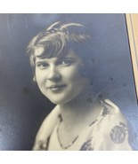 Antique Photo Pretty Young Girl Posing  1920s Period Clothing Kilgore Po... - $33.90 CAD