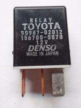 USA SELLER TOYOTA  RELAY 90987-02012 DENSO TESTED 1 YEAR WARRANTY FREE S... - $10.05