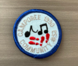 Girl Scout Camporee 1990 Community #53 Embroidered Patch - $3.49