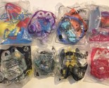 McDonald’s Happy Meal Toy Lot Of 8 Barbie Transformers Hot Wheels Sponge... - $12.86