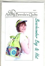 Among Brendas Quilts Beachcomber Bag and Hat Sewing Pattern 2009 - £7.48 GBP