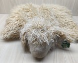 Gifts From Ireland beige Plush Flat Lamb sheep Pillow Buddy folds curly ... - $29.69