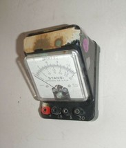 Stansi Fisher Table Top Meter Model 653 5008 - 0-1.5 Amperes DC - £15.69 GBP