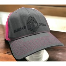 Blacks Creek Guide Gear Snapback Hat Gray Pink Mesh Adjustable Cap Richa... - £16.98 GBP