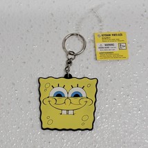 Spongebob Squarepants Head Rubber Keychain 2011 Viacom - $7.82