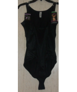 NWT WOMENS $57 FIRM CONTROL BLACK BODY BRIEFER SHAPER   SIZE L - £22.02 GBP